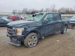 Salvage trucks for sale at Davison, MI auction: 2018 Ford F150 Supercrew
