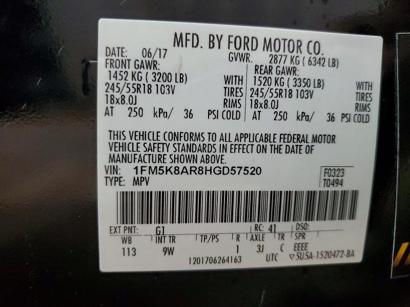 2017 Ford Explorer Police Interceptor