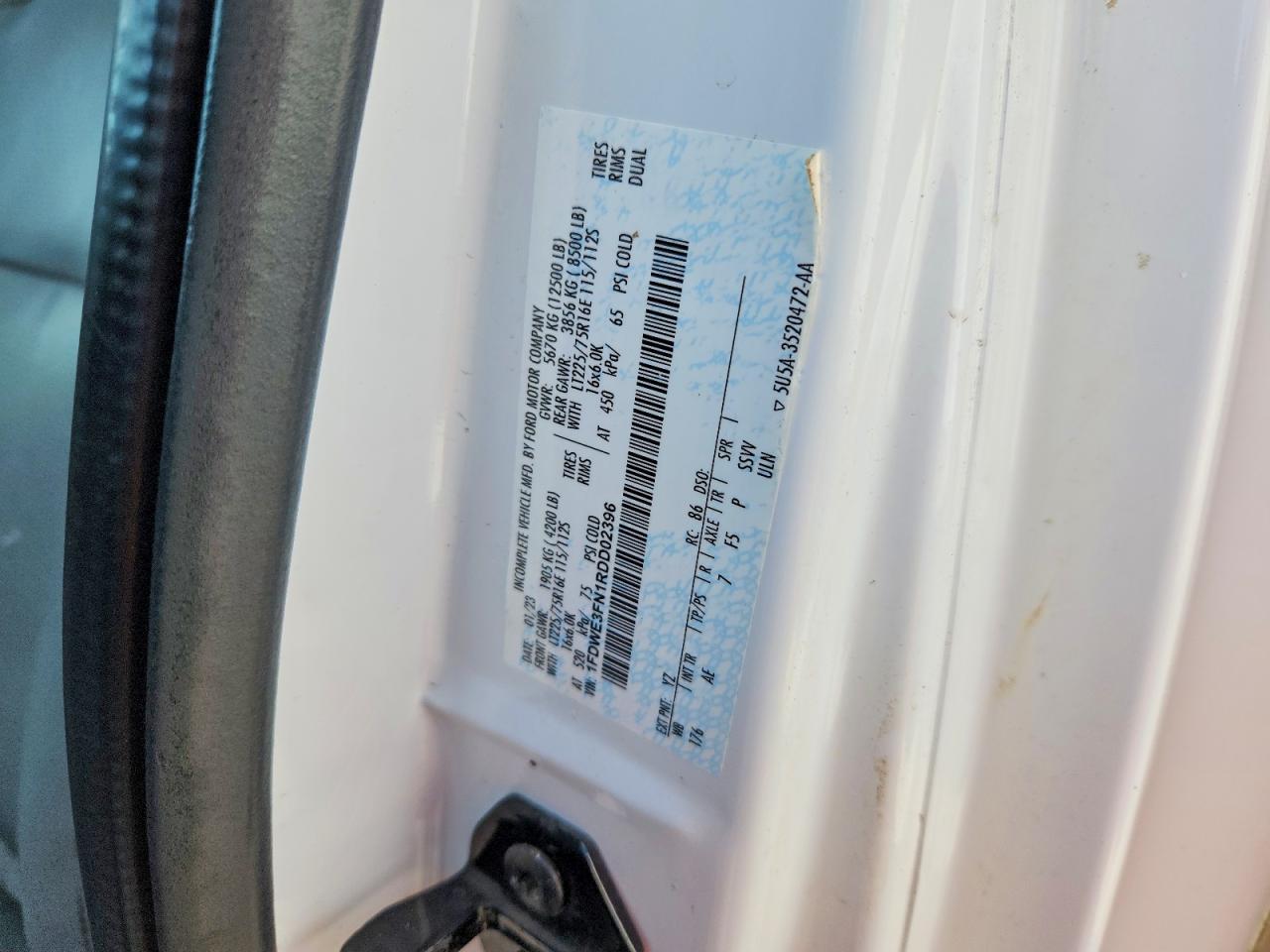 2024 Ford E350 Delivery Truck