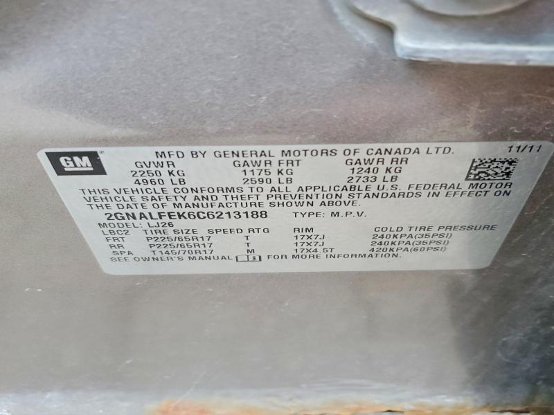 2012 Chevrolet Equinox ltz