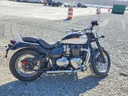 Salvage cars for sale from Copart Spartanburg, SC: 2023 Triumph Bonneville Speedmaster