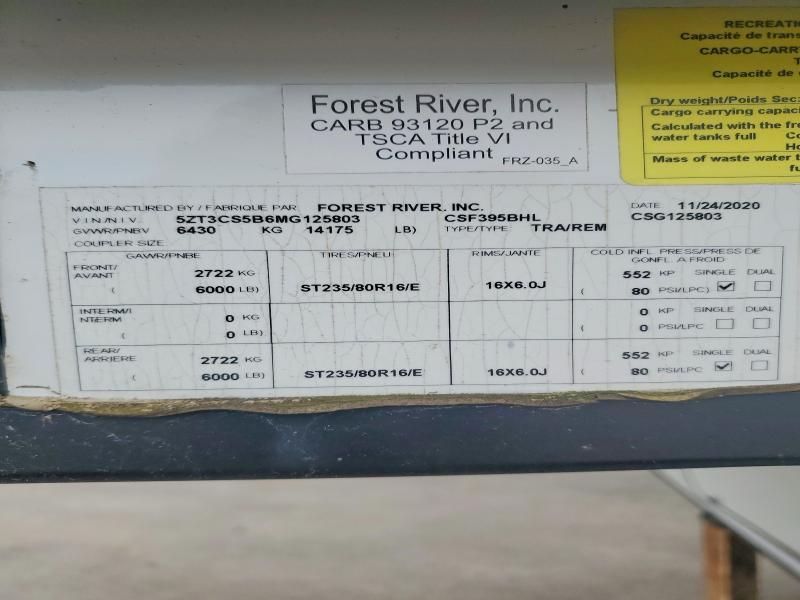 2021 Foresriver 2021 Forest River Crusader Camper
