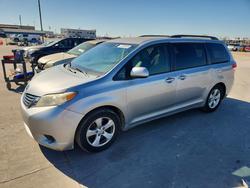 2012 Toyota Sienna le 8-passenger en venta en Grand Prairie, TX