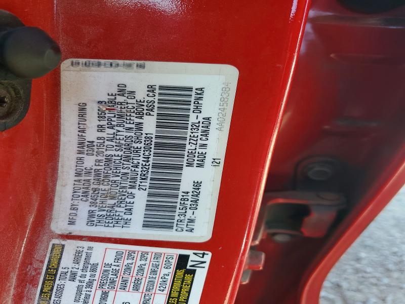 2004 Toyota Matrix xr