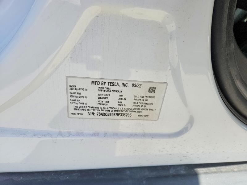 2022 Tesla Model x