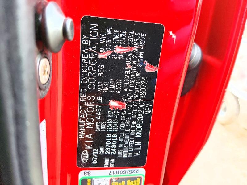 2013 KIA Sportage lx