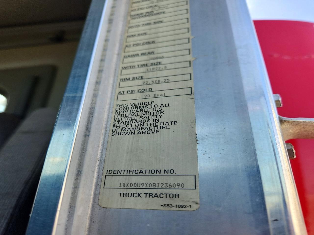 2008 Kenworth Construction T800