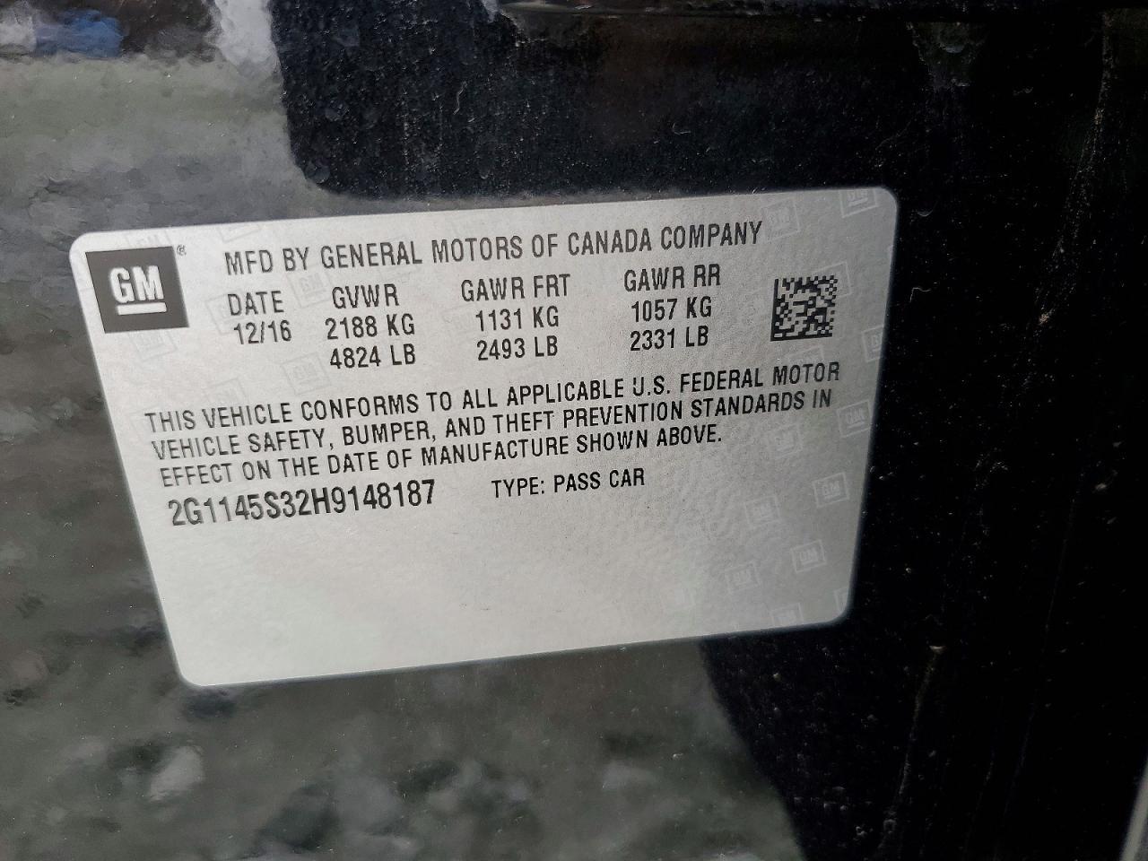 2017 Chevrolet Impala Premier