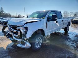 Salvage trucks for sale at Bowmanville, ON auction: 2022 Ford F350 Super Duty