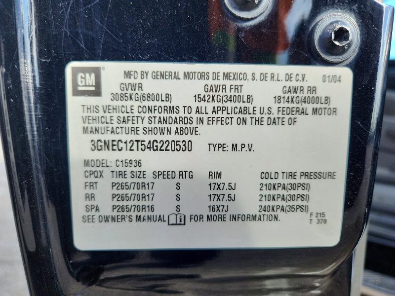 2004 Chevrolet Avalanche C1500