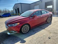 2017 Ford Fusion Titanium en venta en Rogersville, MO