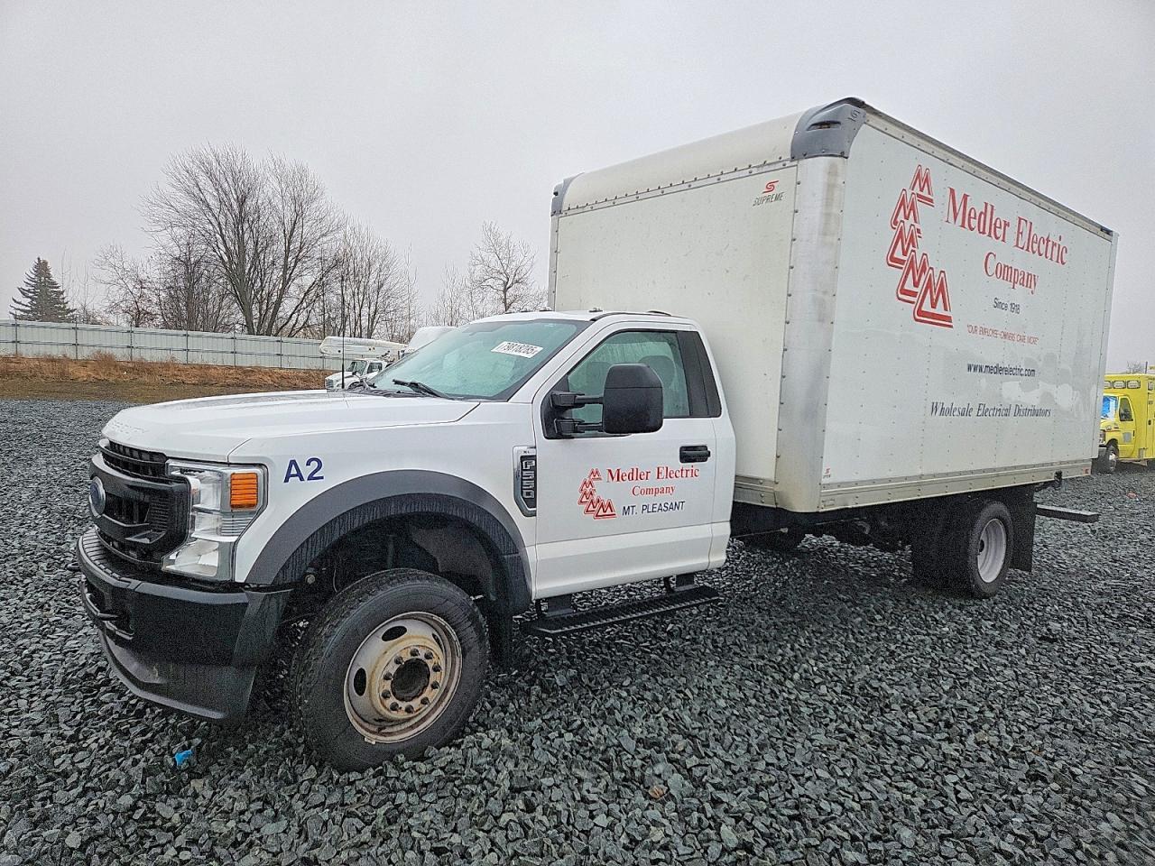 2022 Ford F550 Super Duty BOX Truck