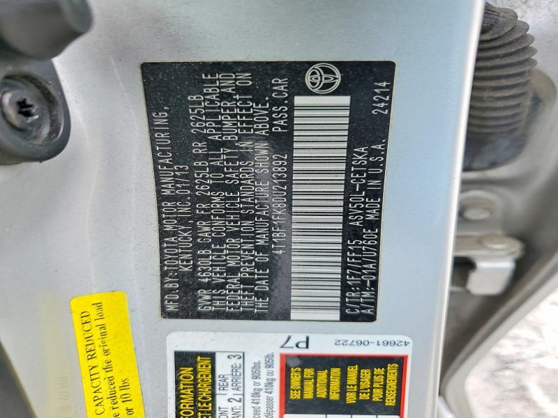 2013 Toyota Camry se