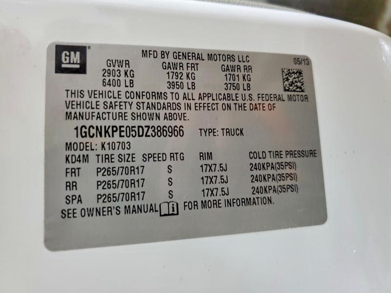 2013 Chevrolet Silverado K1500