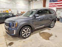 KIA salvage cars for sale: 2021 KIA Telluride s