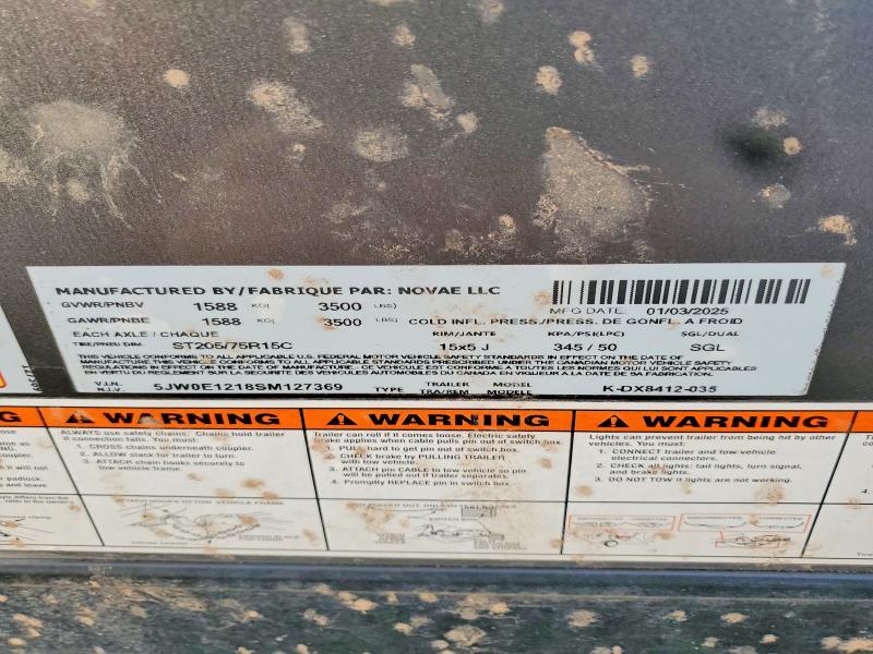 2025 Look K-DX8412-035 Enclosed Cargo Trailer
