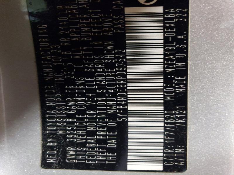 2024 Toyota Corolla le