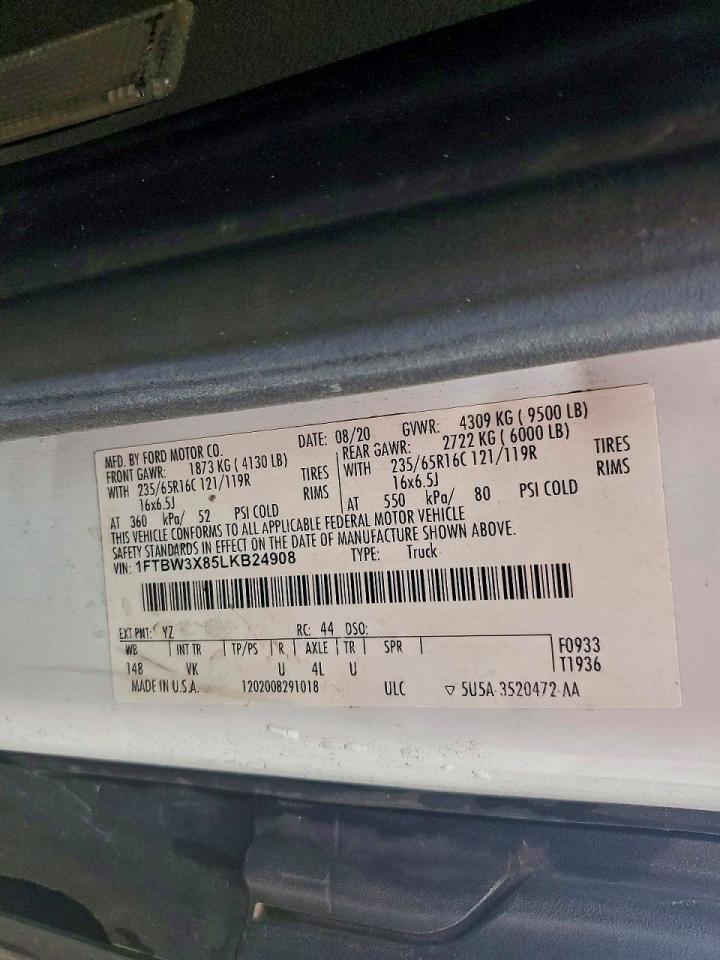 2020 Ford Transit 350 Delivery van
