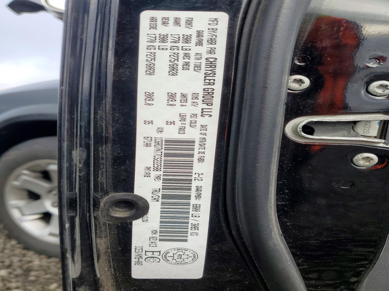 2012 Dodge RAM 1500 Laramie
