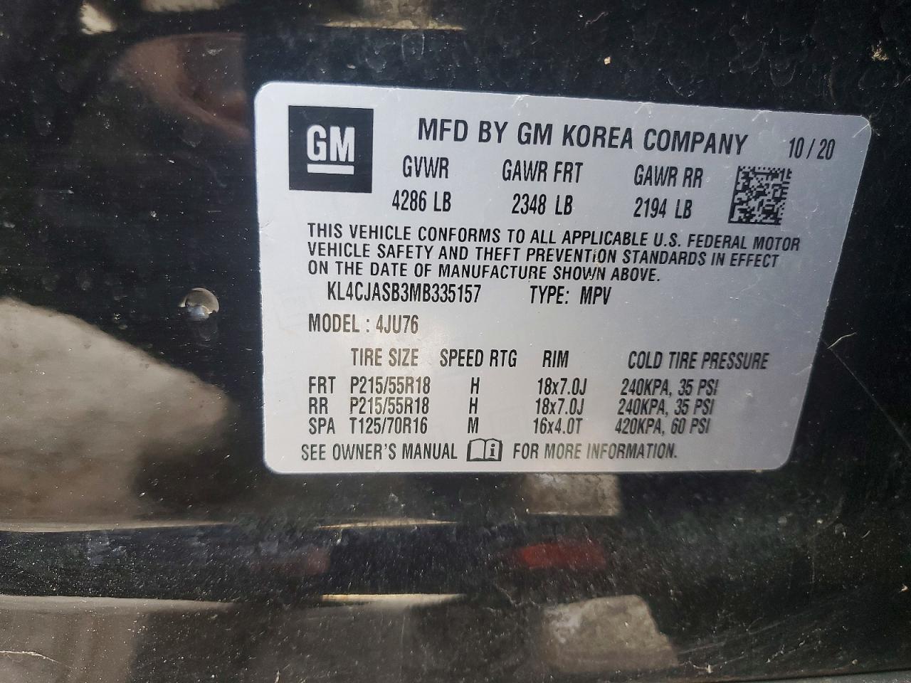 2021 Buick Encore Preferred