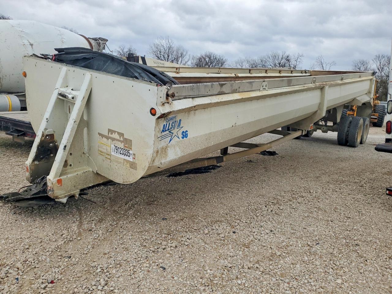 2023 Clement END Dump Trailer