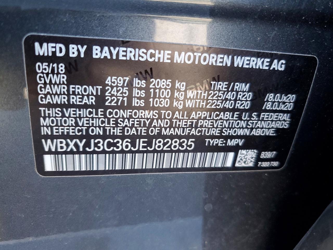 2018 BMW X2 Sdrive28i
