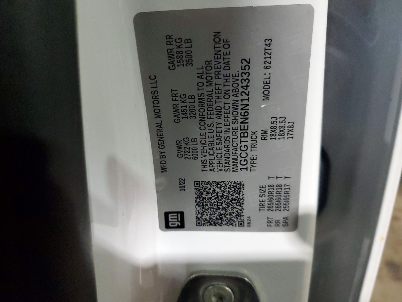 2022 Chevrolet Colorado