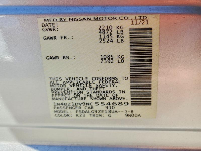 2022 Nissan Leaf sl Plus