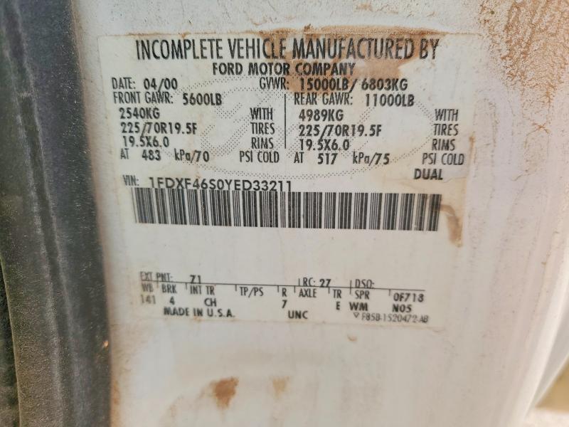 2000 Ford F450 Super Duty Utility / Service Truck