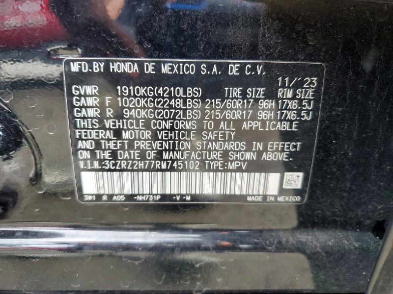 2024 Honda Hr-v exl