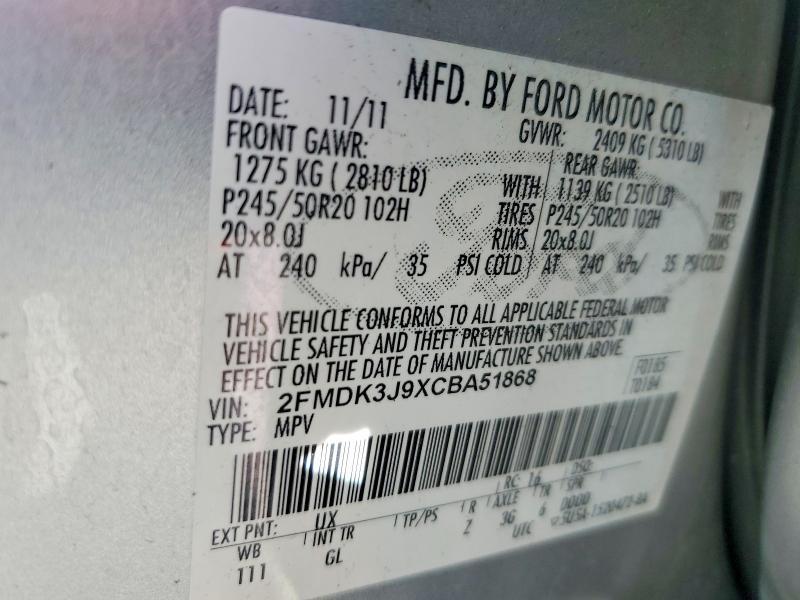 2012 Ford Edge sel
