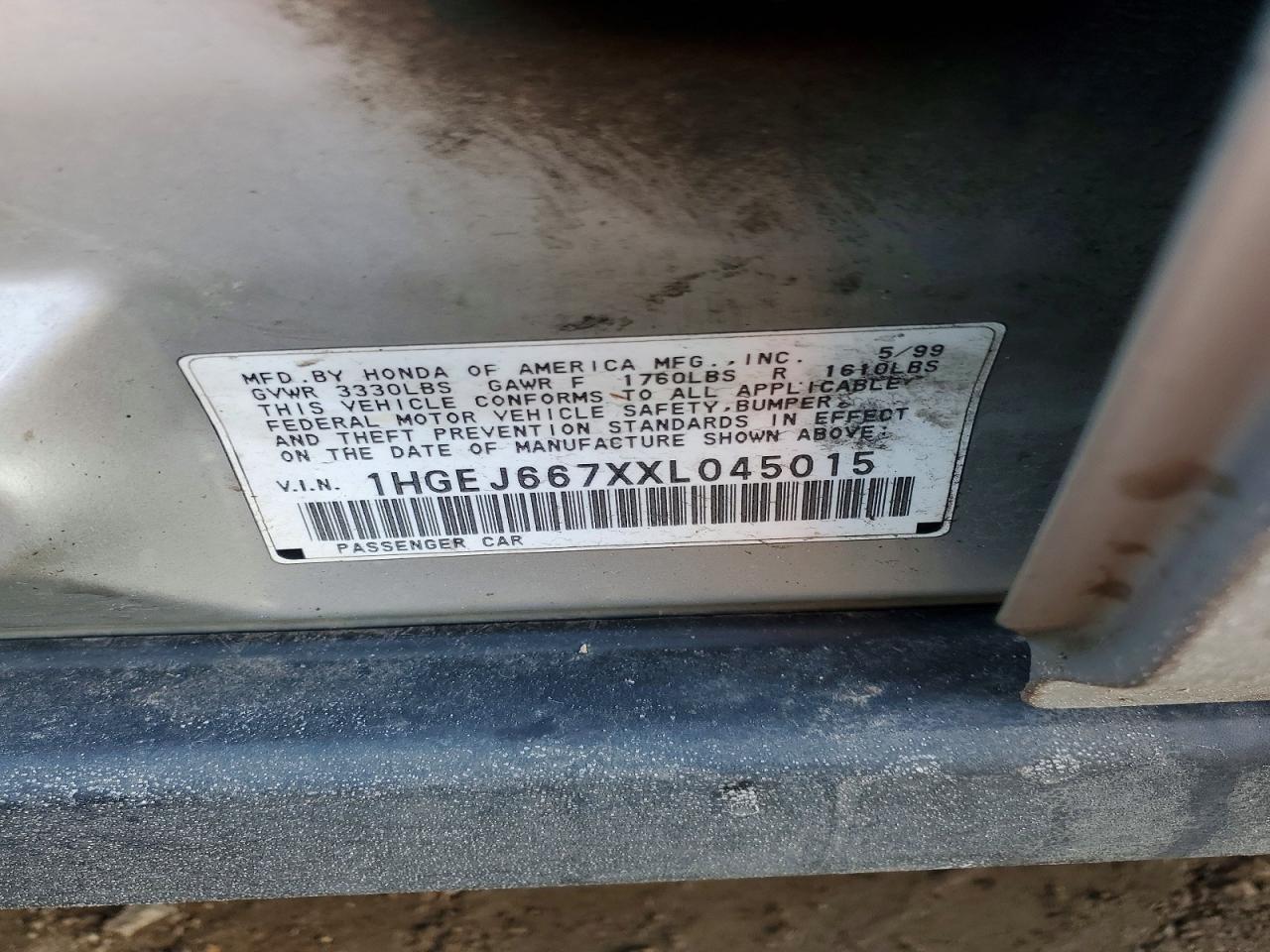 1999 Honda Civic lx
