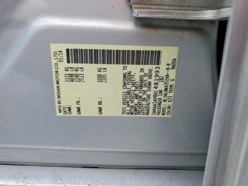 2014 Nissan Maxima 3.5 sv