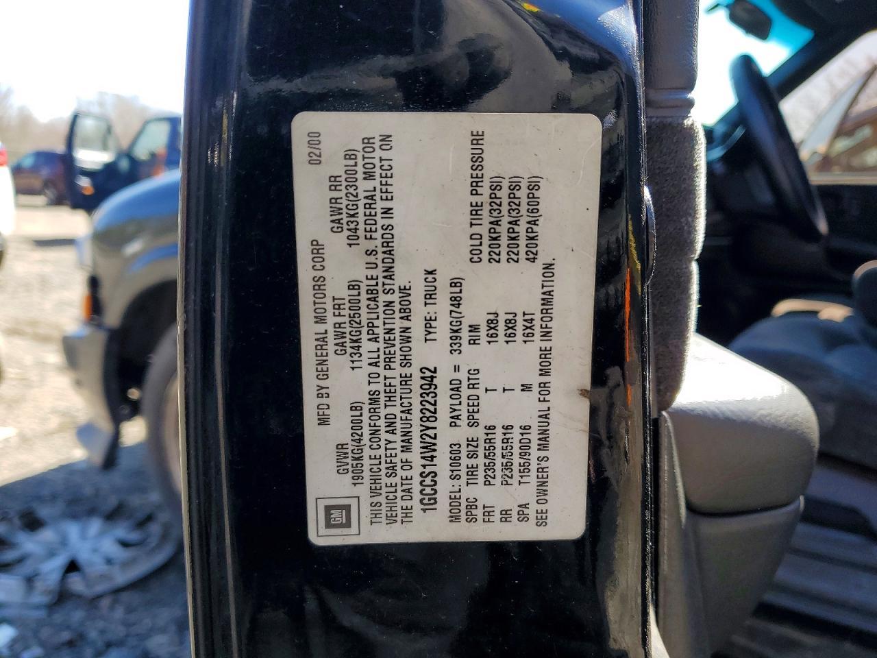 2000 Chevrolet S Truck S10