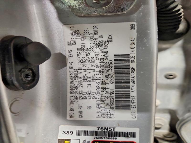 2013 Toyota Tacoma V6