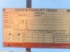 2015 Toyota TA 8FGCU20 Forklift