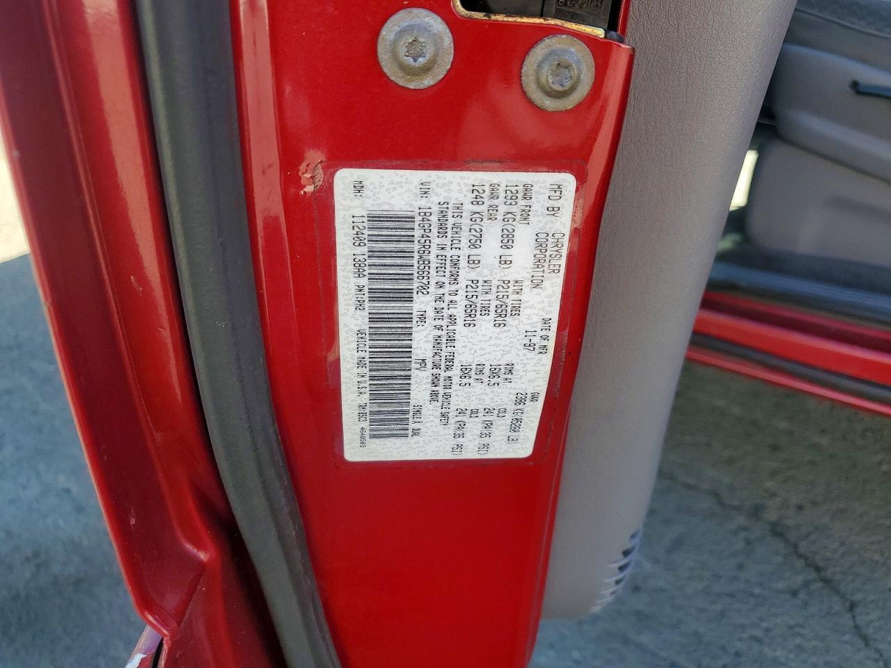 1998 Dodge Caravan se