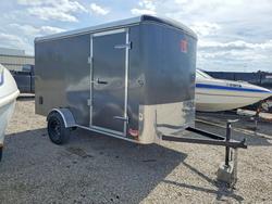 Salvage cars for sale from Copart Wilmer, TX: 2024 Carry-On 6X12CGB Enclosed Cargo Trailer