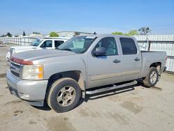 Salvage trucks for sale at Bakersfield, CA auction: 2007 Chevrolet Silverado C1500 Crew Cab