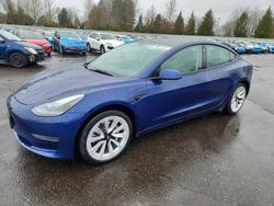 2022 Tesla Model 3 en venta en Portland, OR