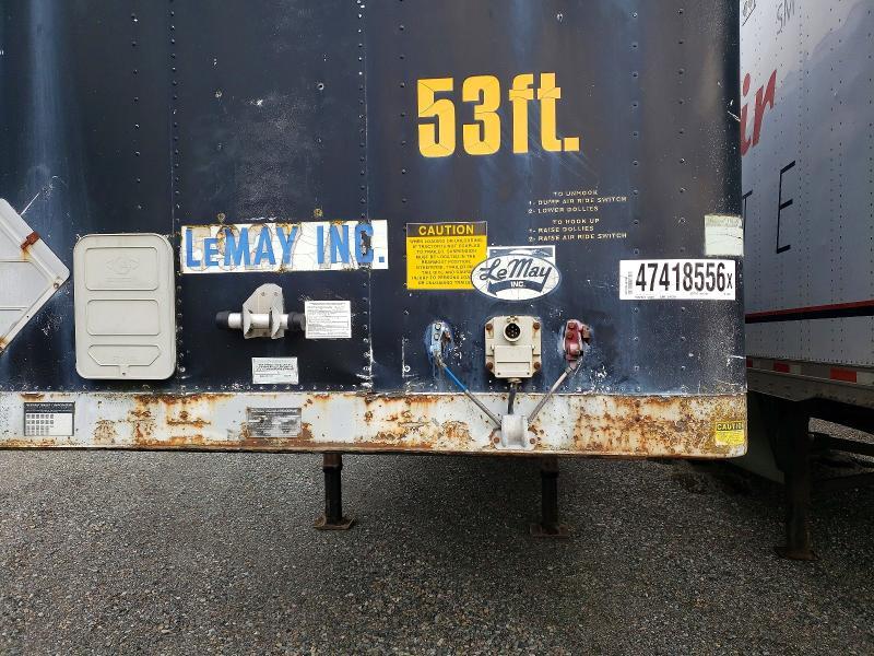 1995 Fruehauf DRY Van Trailer