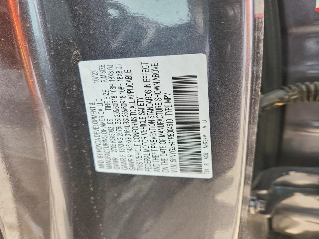 2024 Honda Pilot exl