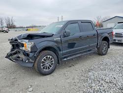 Salvage trucks for sale at Barberton, OH auction: 2018 Ford F150 Supercrew