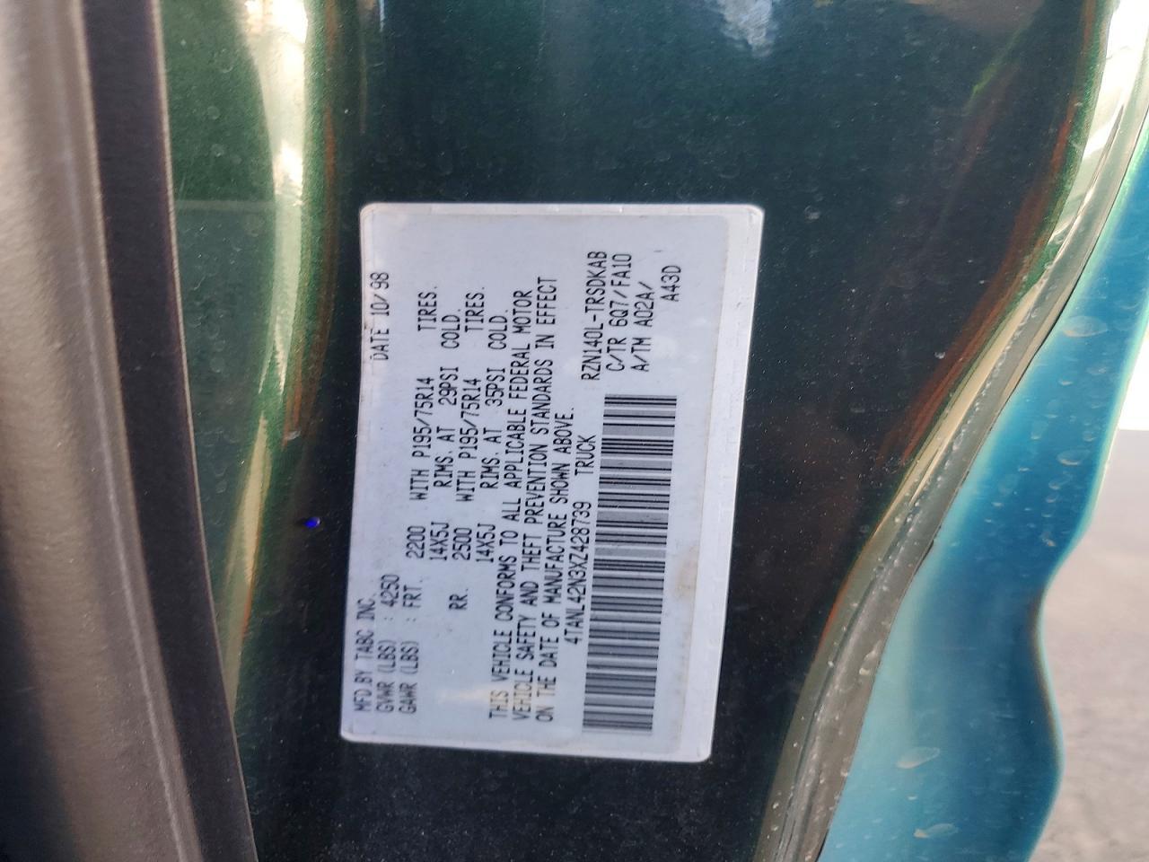 1999 Toyota Tacoma Base