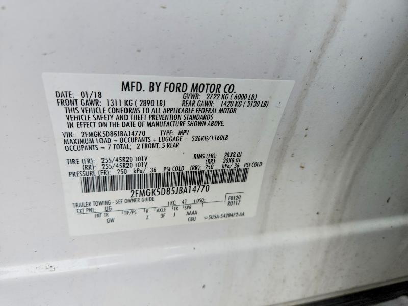 2018 Ford Flex Limited