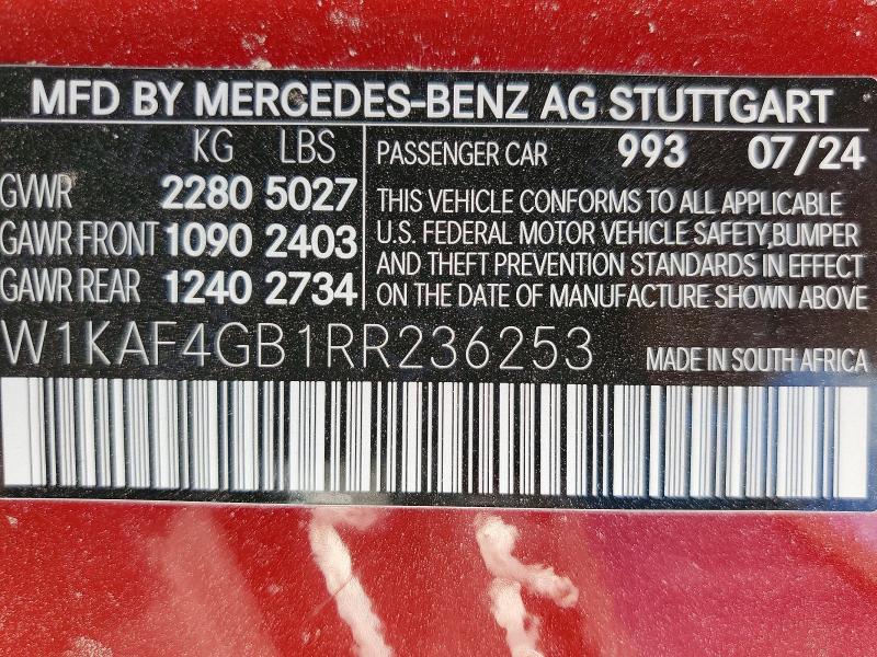 2024 Mercedes-Benz C300