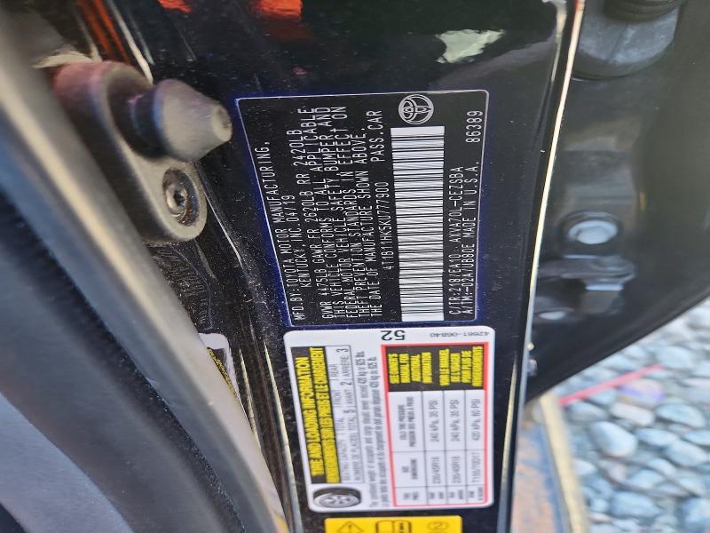 2019 Toyota Camry se