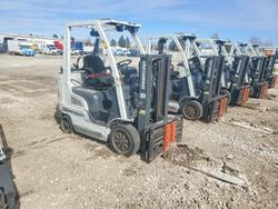 Salvage trucks for sale at Des Moines, IA auction: 2015 Nissan MCP1F2A20LV Forklift