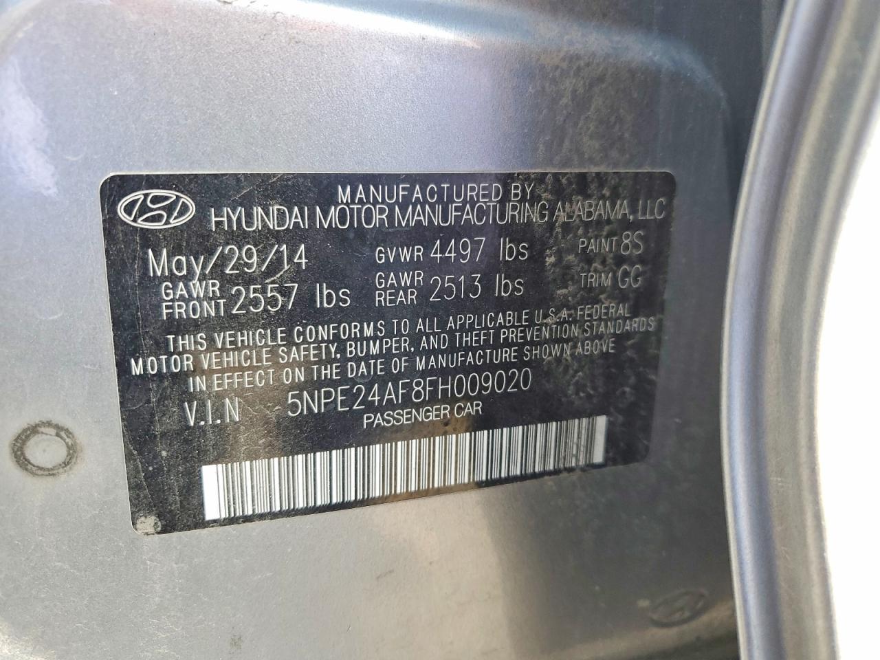 2015 Hyundai Sonata se
