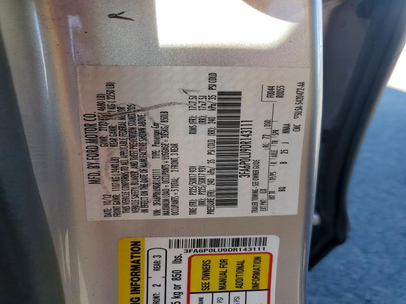 2013 Ford Fusion se Hybrid